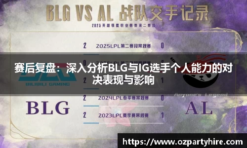 赛后复盘：深入分析BLG与IG选手个人能力的对决表现与影响