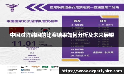 中国对阵韩国的比赛结果如何分析及未来展望